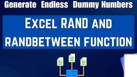 How to Generate Random Numbers in Excel: RANDBETWEEN & RAND Functions Explained!