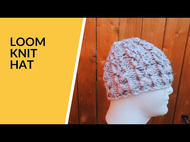 E-we's Cable Beanie – LOOM KNIT