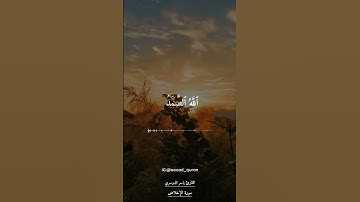 سورة الإخلاص كاملة ياسر الدوسري