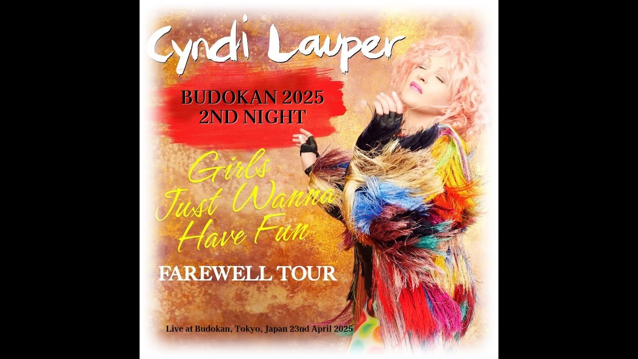 Cyndi Lauper シンディ・ローパー Live ライヴ 日本武道館 2025 The