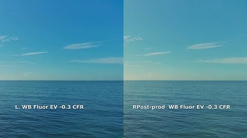 FIMI X8 2022 ver. Camera 3018B Side-by-side L. Before Post-prod. R. After Post-prod. – Jul 29