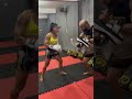 Allycia Rodrigues Muay Thai pad work 🌊 #muaythaitraining #femalemuaythai