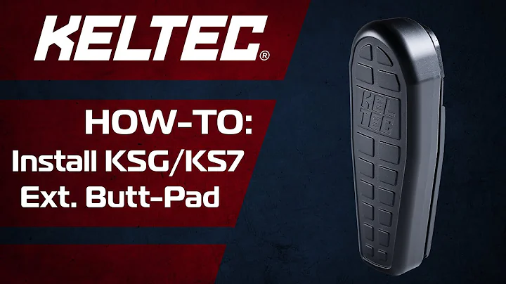 How-To: Install KSG/KS7 Extended Butt-pad