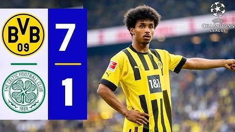 Borussia Dortmund vs Celtic (7-1) | All Goals & Extended Highlights | UEFA Champions League 24/25