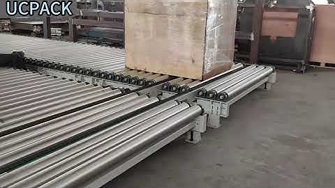 Pallet Handling Chain Driven Live Roller Conveyor System