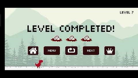 Jumping Dino | Level 7  COMPLETED | #JumpingDino #games