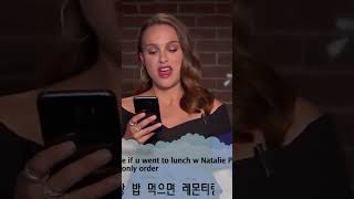 Natalie Portman  -  Hollywood stars reading mean comments
