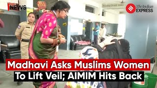 Madhavi Latha Faces Legal Action For Asking Muslim Women To Lift Veils At Booth