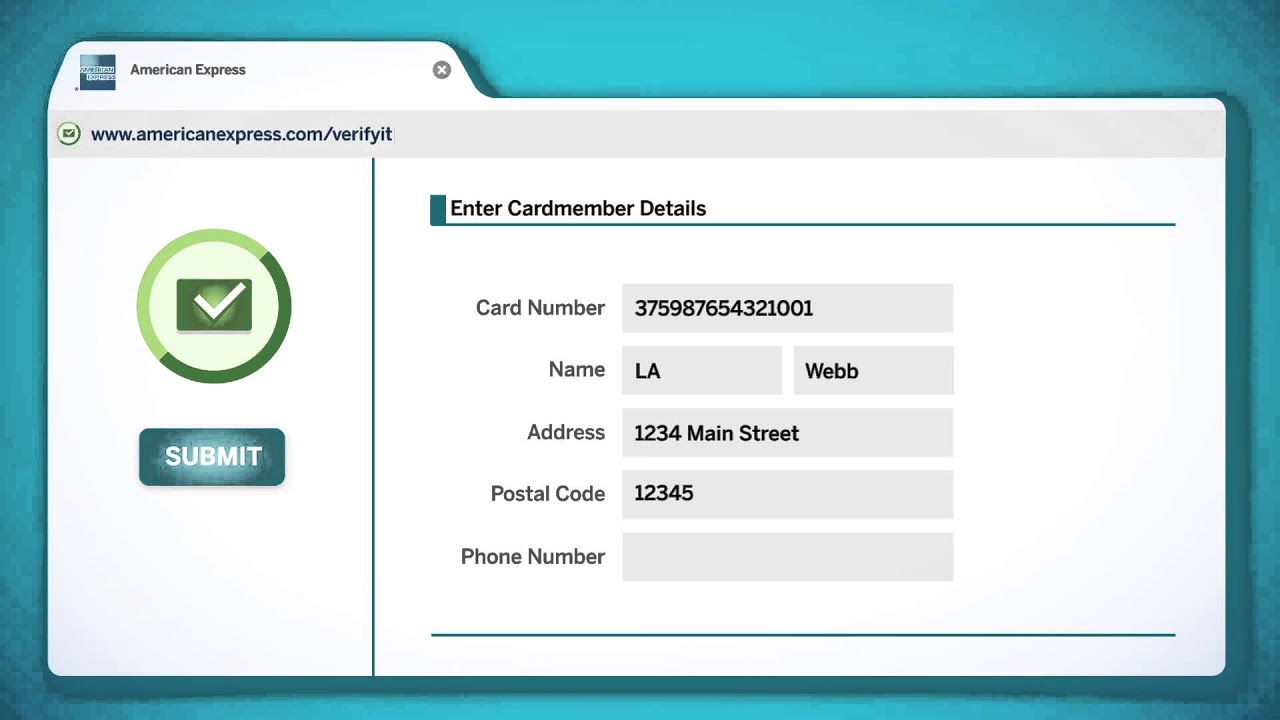 Verify-It: Cost effective tools for fighting fraud amex loire