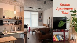 Tiny Studio Apartment Tour | 400sqft in Chicago