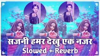       slowed  Reverb  Maithali Lofi Song  Sajni Hamar Dekhu Ek Najar  lofi