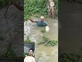 Fishing big size fresh water fish