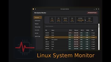 Better System Monitor (Taskmanager) for Linux