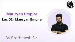HISTORY  : Mauryan Empire 01   Mauryan Empire   DPP Pdf and MCQ quiz will be provided soon 480p