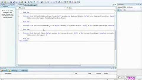 how to make a link | vb 2008