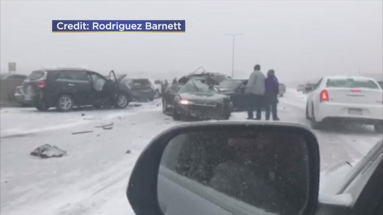 Winter Returns: Storm Dumps Snow On Southern Minnesota - YouTube