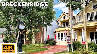 Breckenridge Colorado Walking Tour  Main Street in the Summer Time