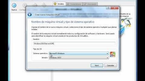 Windows 2003 server: instalar y configurar una maquina virtual - www.ofimaticaparatorpes.com