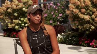 LIVE US Open Tennis 2017: Madison Keys interview