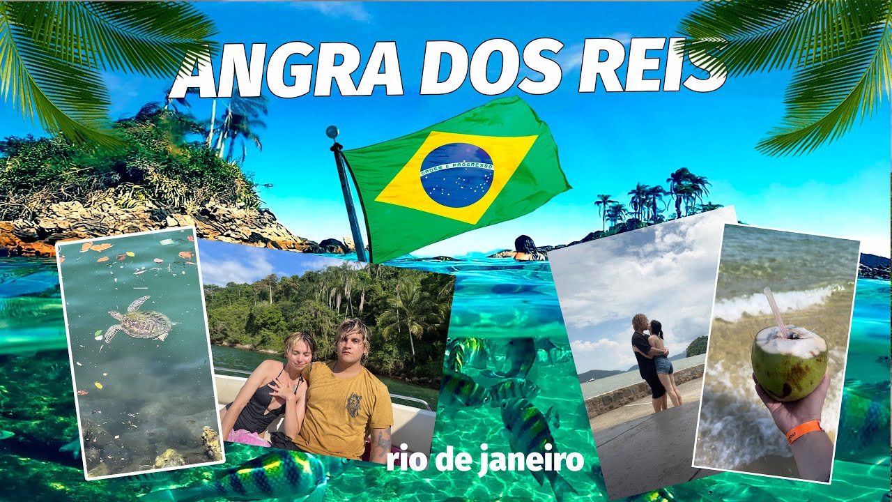 Un Paraiso en Brasil Angra do Reis, Visitamos Mas de 3 Islas !
