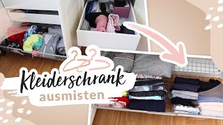 Kleiderschrank ausmisten ✨ Sportkleidung &amp; Nachtwäsche #nurwasichmag