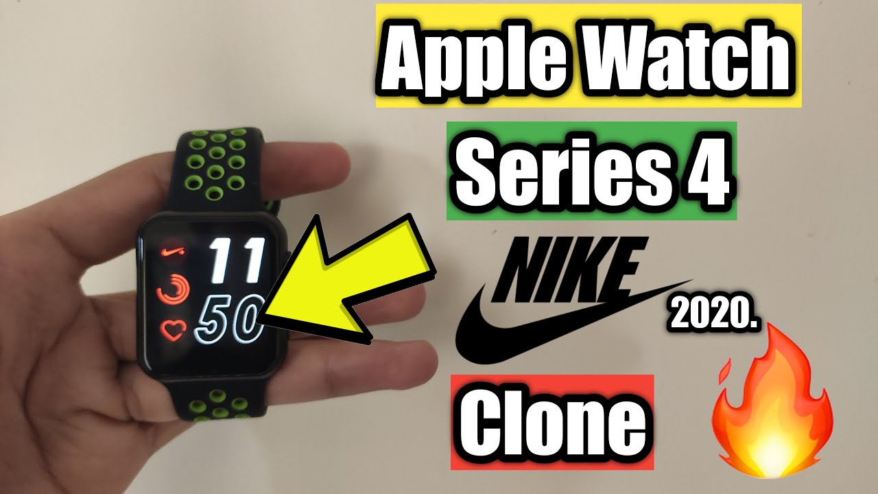 Apple Watch Series 4 *Nike Clone* Original Quality Clone Watch First Copy Apple Watch ⌚