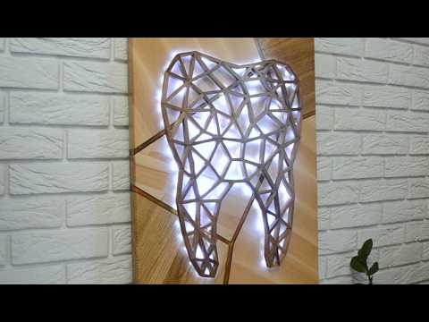 Wall Art Panel for a Dental Clinic