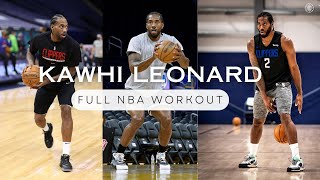Kawhi Leonard FULL NBA WORKOUT\/TRAINING - \\