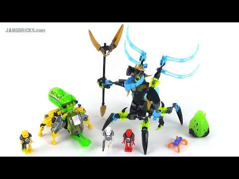 REVIEW: Hero Factory Queen Beast vs. Furno, Evo & Stormer! 44029 Invasion - YouTube