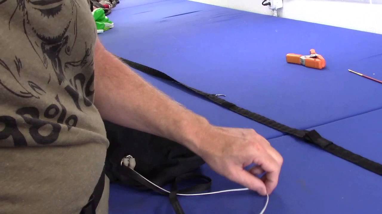 How to replace a kill line on a UPT, Sunpath or similar type pilot