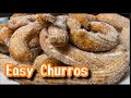 Easy homemade CHURROS | My 1st time making churros
