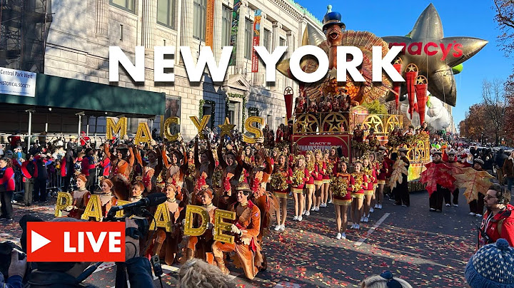 2023 Macy's Thanksgiving Day Parade (Live from New York City)