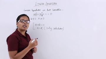Introduction of Linear Equation in Two Variabless