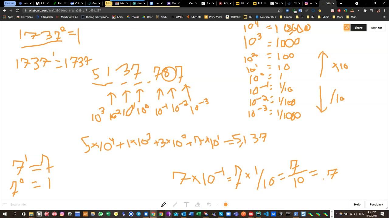 Exponents, number systems, calculating tip, and binary YouTube