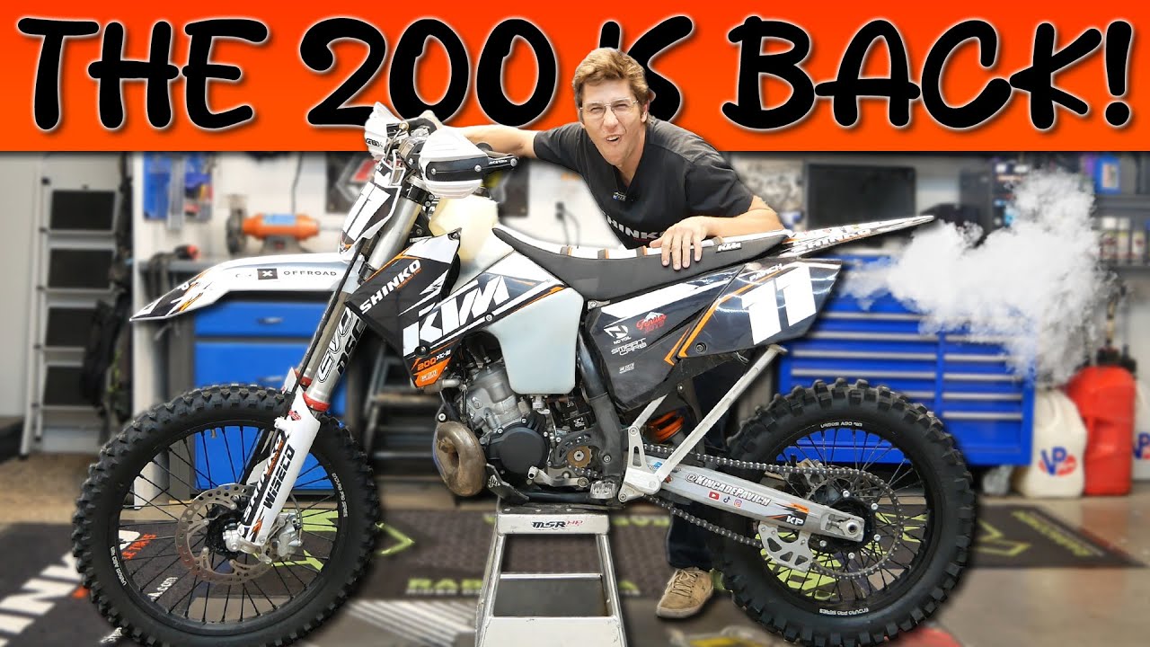 Я вернул к жизни взорванный двигатель KTM 200
