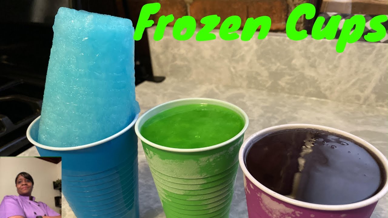 FROZEN CUPS!!!! HOW TO MAKE FROZEN TREATS FOR KIDS & KIDS AT HEART 