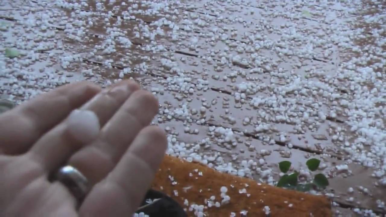 May 2010 Hail Storm in Broomfield, CO - YouTube