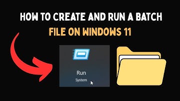 How to Create and Run a Batch File on Windows 11