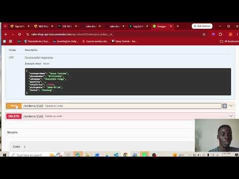 W03 Part 1 Cake Shop REST API CRUD Operations with Mongoose