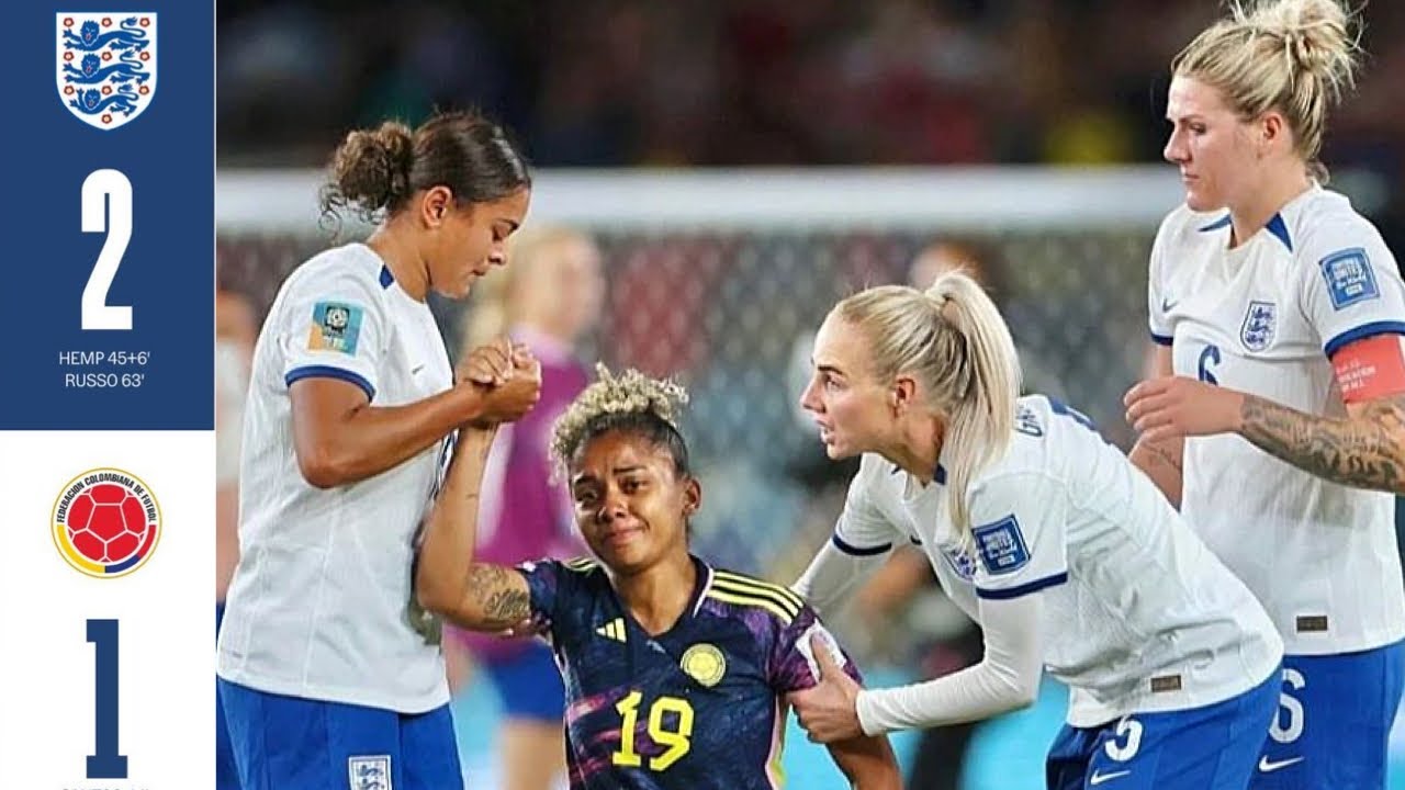 ⁣England vs Colombia 2-1 | Women’s World Cup 2023