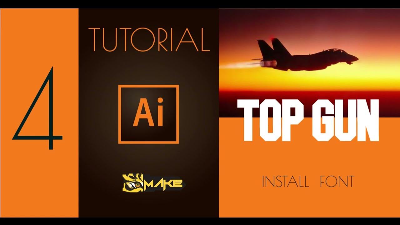 Install TOP GUN FONT YouTube