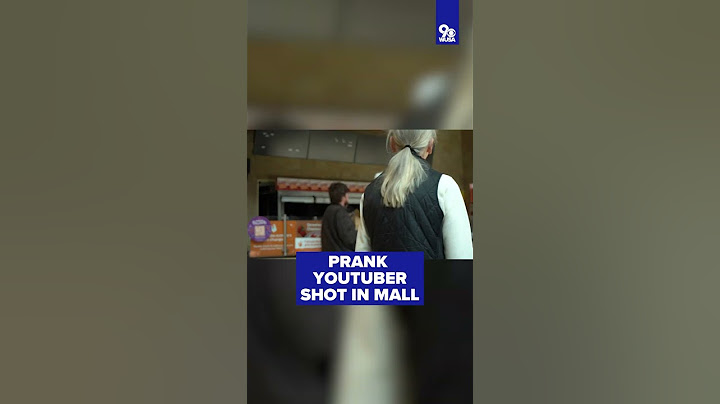 Prank YouTuber shot in the mall by DoorDash driver
