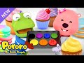 Colors Learn Colors With Cookie Dough Mixing The Color Dough Pororo Learnings For Kids 
