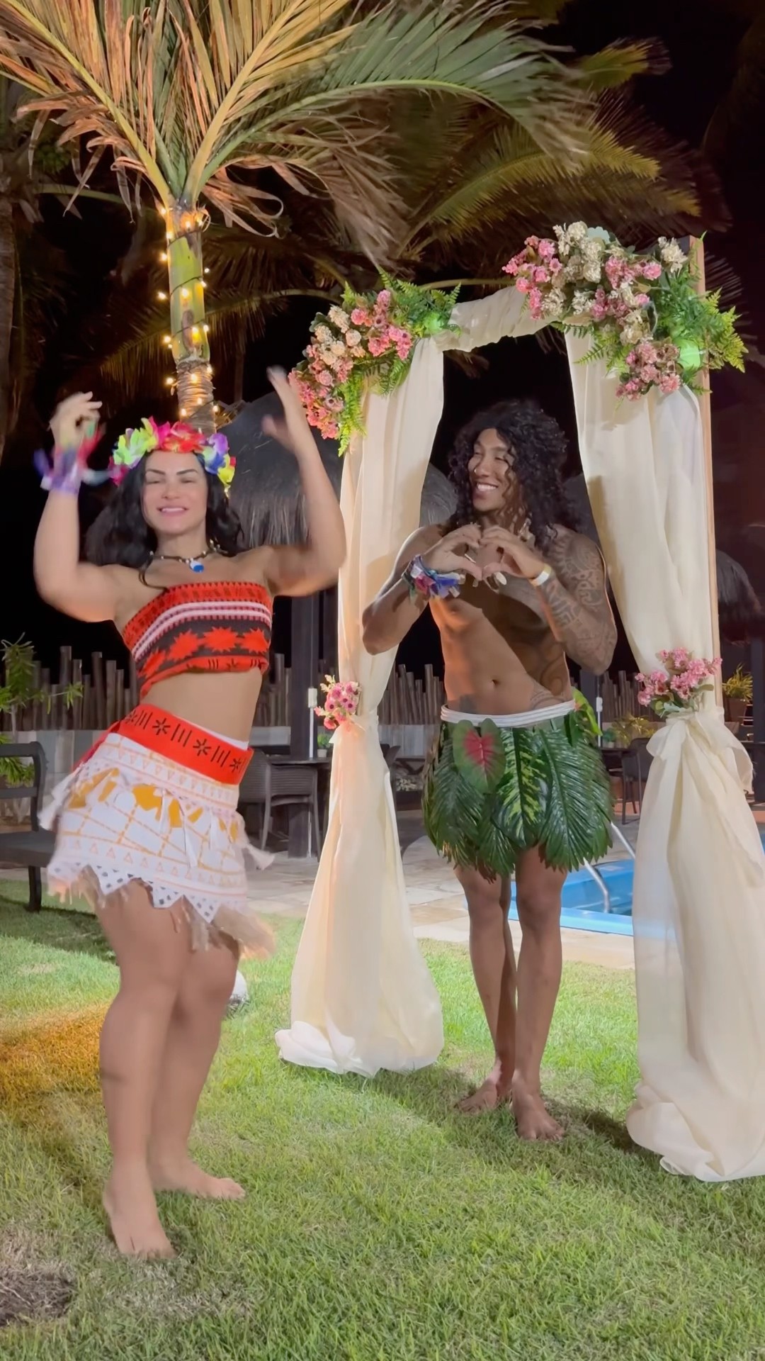 Será que o Maui gostou dessa dança? ?? @ApolloSant #dance #tyla #entretenimento #moana #maui