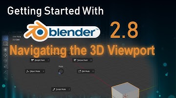 Navigating the 3D Viewport (Blender 2.8 Beginner Tutorial)