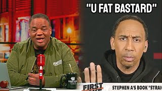 Stephen A Smith Calls Jason Whitlock “Fat Bastard” On First Take After Allegations About His Memoir