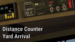 Mastering the Distance Counter: Yard Arrival - RunOnRails simulator