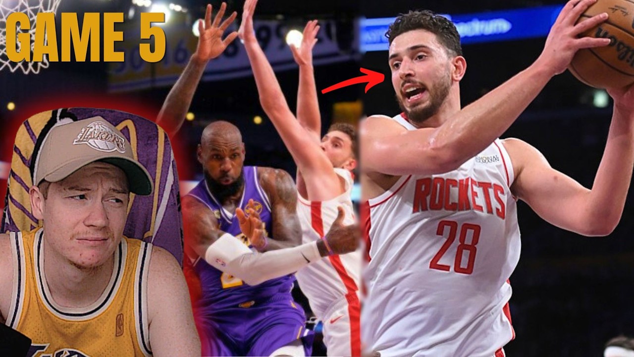 LIVE Reaction to Lakers vs Rockets GAME 5! - YouTube