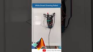 Robot drawing MATLAB logo