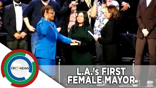 LA Mayor Karen Bass, Fil-Am controller Kenneth Mejia sworn into office | TFC News California, USA